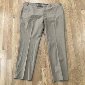 Lauren Ralph Lauren Men’s Light Brown Tan High Performance Wool Dress Pants